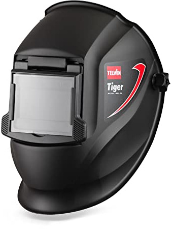 Telwin S.p.A. 802818 Tiger svetshjälm för Mma/Mig-Mag/Peruk svets svart