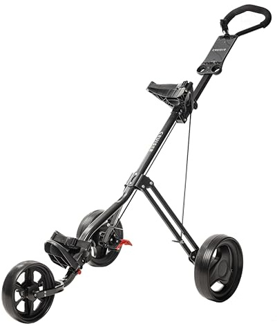 Cruiser Golf CR-3 Chariot de golf pliable léger à 3 roues Design classique facile à plier