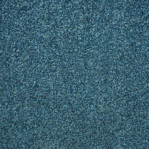 247Floors Flecked Twist Pile Carpet Roll, Hardwearing Felt Backing (8m x 4m, Dark Blue)