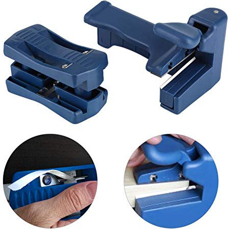 Bande de Chant, Outil de de Bande de Bordure en Bois, Ébénisterie de Tête et de Queue, Fabrication d'ébénisterie, Adapté au Papier de Mélamine Flexible, Placage, Plastique, PVC
