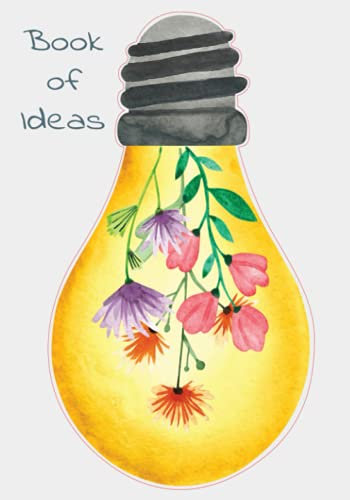 Watercolor Flower Bulb: Book of Ideas/Notebook/Journal/Fun/Gift