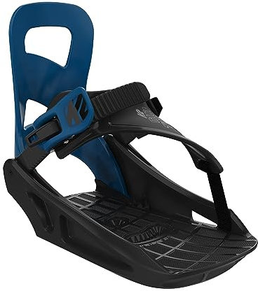 K2 Snowboarding Jungen Snowboard-Bindung Mini Turbo, Blue, 11H1010