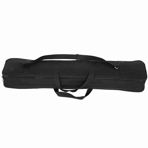 Rosettväska Svart Rosettväska Nylon Svart Outdoor Recurve Bow Förvaring Sling Bag Handväska Justerbar Axelrem
