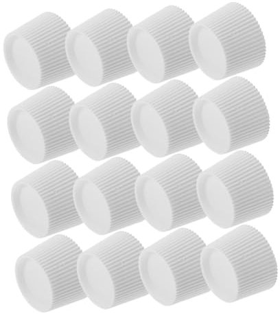 TOBBOMEY 100stücke Kunststoff Zahnpasta Deckel Schraubverschluss Für Zahnpasta Flexibles Design Kompakt Und Praktisch Für Einfache Anwendung Und Vermeidung Von Verschwendung