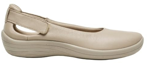 Arcopedico 4696 Bailarinas de suave membrana Lytech Amica de la Naturaleza con tira trasera ajustable, topo, 35 EU
