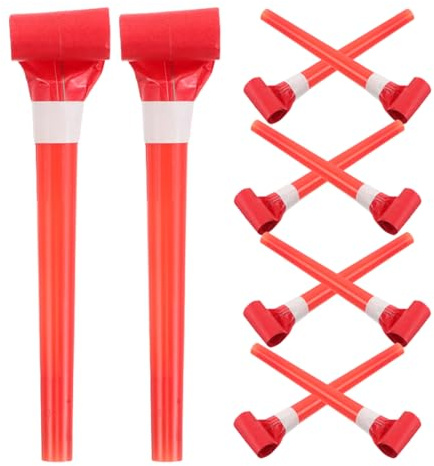 HOOTNEE 50 Stück Partypfeifen Für Kinder Bunte Krachmacher Und Tröten Mit Luftauslässen Ideal Für Geburtstagsfeier Halloween Weihnachten Und Festivalzubehör