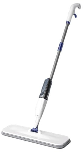mopa para Limpiar Trapeador húmedo en Aerosol, trapeador seco con 2 Almohadillas Lavables de Microfibra para Fregar Pisos de Madera en hogares comerciales mopa de Limpieza
