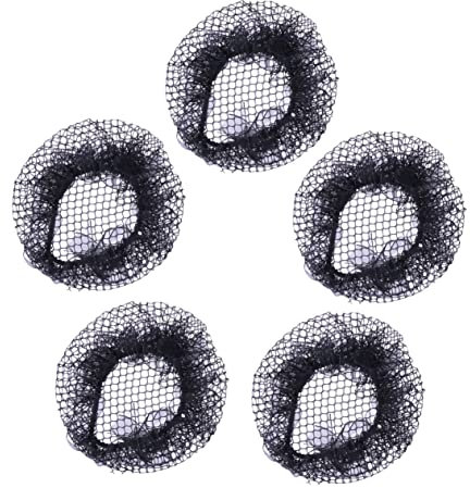 DRESSOOS 5stücke Wiederverwendbare Spitze Haarknotennetze Duttnetze Für Ballett Tanz Skaten Aufführung Drama Hochzeit