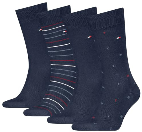 8719965009202 TH Men Sock 4P TIN Gift Box, azul marino, 43-46