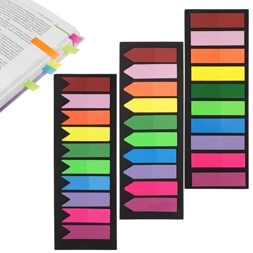 600 Pièces Marque Page Adhesif, Transparentes Onglet Adhesif