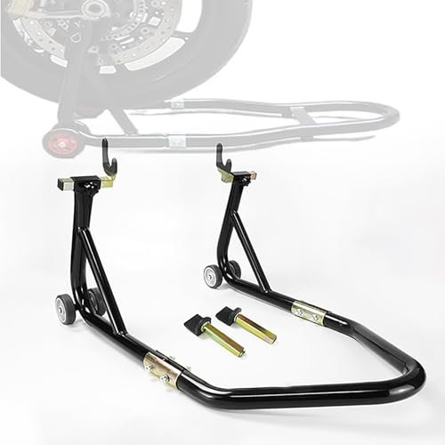 ZIRTUS Cavalletto Posteriore e Anteriore Moto per Ducati Hypermotard 950 2019 2020 2021 2022 2023 2024 2025, Cavalletto Alza Moto, Regolabile Cavalletto di Montaggio per Moto Anteriore e Posteriore