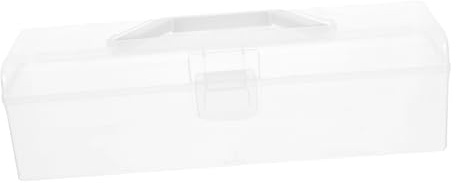 FELTECHELECTR Caja Herramientas Plástica Multiusos Organizador De Almacenaje con Tapa y Asa