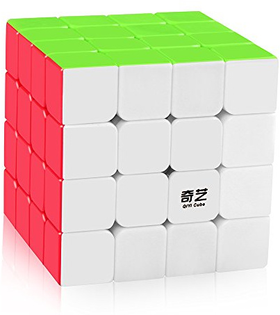 D-FantiX QYTOYS Qiyuan S 4x4 Speed Cube Stickerless Cube 4x4x4 Magic Puzzle Toys Educational Gifts for Kids