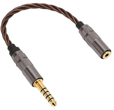 Cable Adaptador Para Auriculares, 4,4 Mm Macho A 2,5 Mm Hembra Cable De Auriculares Portátil De Cobre Libre De Oxígeno Para Teléfonos Auriculares Altavoces, Mejora La Resolución Y La Separación De Los