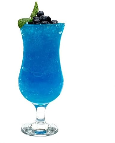 Vikko Hurricane Glasses, Set of 4 Pina Colada Glasses, 15.5 Ounce Cocktails Glasses Set, Durable Dishwasher Safe Party Glass