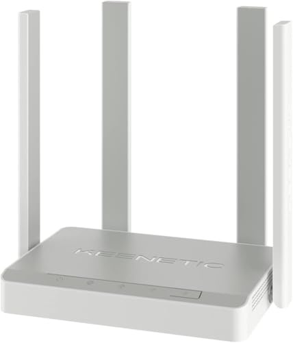 Keenetic Runner 4G (KN-2212) Módem Router 4G Wi-Fi Mesh N300 con Smart Switch de 4 Puertos