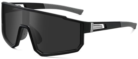 Perkanion Cycling Glasses for Mens Polarised - Sports Sunglasses with UV400 Protection Outdoor Bicycle Motorbike Driving for Men Womens