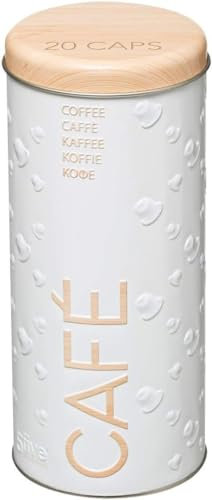 Lot de 3 Boites à dosettes café 18 X 8 cm