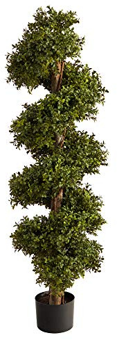 Nearly Natural 46in. Boxwood Spiral Topiary Artificial Tree