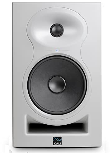 Kali Audio LP-6 2nd Wave Lautsprecher, Studiomonitor (aktiver Nahfeldmonitor, Lautsprecher mit Waveguide Technologie, Bass Reflexsystem, 6,52“ Woofer, Dank Verstärkermodul kaum Eigenrauschen), Weiß