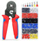 Crimpzange Aderendhülsen Set - TKTOL® Aderendhülsenzange mit 1200 Stück Aderendhülsen Tool Kit für 0,25-10 mm2(AWG 23-7) - Crimp Zange - Presszange - Krimpzange - Crimpwerkzeug