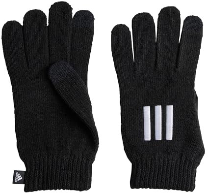 adidas Essentials 3 ränder handskar, svart