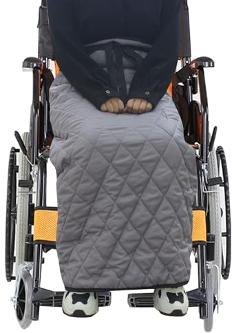 LPRYAO Manta para silla de ruedas, para invierno, 3 capas, gruesa, cálida, para silla de ruedas, para adultos, para sillas de ruedas, para usuarios de sillas de ruedas, ajuste universal para sillas de