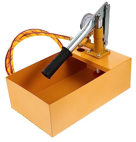 MUCKLILY 40kg Pompe à Pression Hydraulique Manuelle Pour Tests Eau Et Huile Outil De Test Hydrostatique Pour Applications Industrielles Et Bâtiment