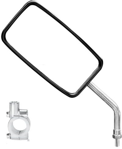 Inom 22-25 Mm Cykelspegel Aluminiumlegering Cykelreflektor Vidvinkel Trehjuling Fyrhjuling Motorcykelsparkcykel Bakåt Vänster Höger Spegel motorcykel backspegel