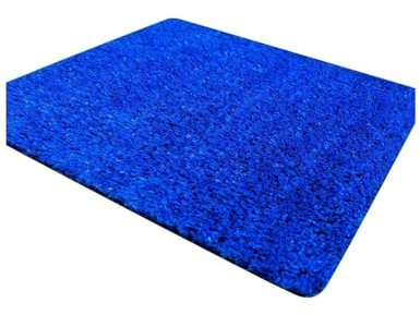 Jardin202 - Césped Artificial ColorGrass 10mm Azul - Rollos | Resistente a la Intemperie - fácil instalación | Rollo: 2x10 Metros -