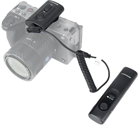 PROfezzion 165ft Disparador Control Remoto Inalámbrico para Sony A7RV ZV-1 A6000 A6100 A6300 A6400 A6500 A6600 A7 A7II A7III A7IV A7R A7RII A7RIII A7RIV A7S A7SII A7SIII A1 A9 RX100 VII Vi VA V y Más