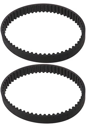 ECSiNG 2 cinghie di trasmissione in gomma HTD 295-5M-12, cinghia dentata a 59 denti, compatibile con King Craft