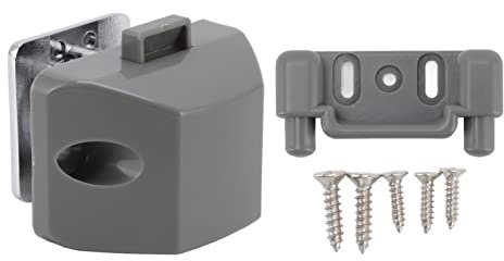 Pestillo de gabinete con botón pulsador, perillas sin llave para gabinete, cerraduras de aleación de zinc para cajón de armario RV