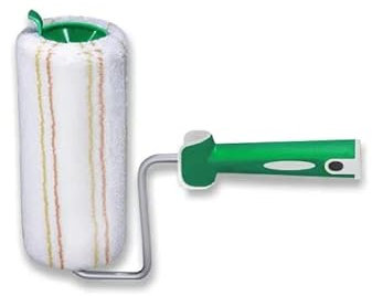 GLOUPIE Rodillo antisalpicaduras para pintura con depósito recargable de 0,6 l, mango Soft Touch