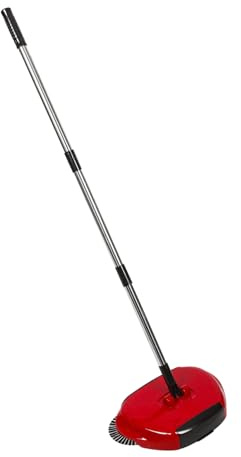 Veemoon Scopa Spinta Manuale Paletta e Cestino Rotante Gradi Per Pavimenti in Legno e Piastrelle Facile Da Usare Senza Batterie