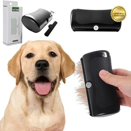 Grooming Bürste Hund, Grooming Pet Care Bürste, Deshedding Dog Brush, Entwickelt für das Wohlbefinden Ihres Hundes, Ihrer Katze oder Ihres Pferdes – für ein stets perfektes Pflegeergebnis