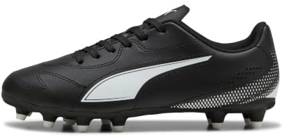 Puma Unisex barn Vitoria II Fg/Ag JrSoccer sko, Pumasvart Puma Vit, 4 UK