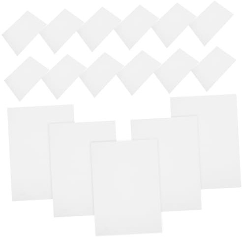 Housoutil Aquarellpapier Malpapier 50 Blatt A4 160 G/m² Dickes Künstler Zeichenpapier Für Acryl Und Wasserfarben Malbedarf Schule Und Hobby