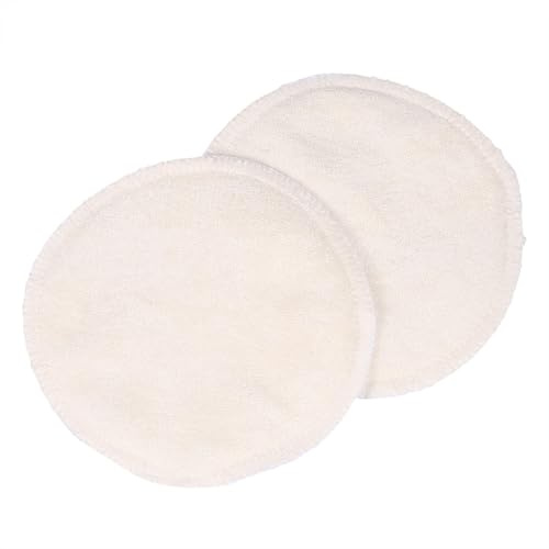 TOYANDONA 6 pezzi Coppette Assorbilatte Lavabili in Fibra di Bambù Ultra Assorbenti e Protezione Anti-galattorrea Inserti Traspiranti per Reggiseno Allattamento Donna