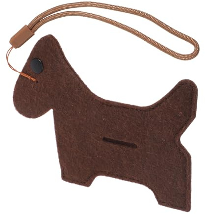 BETOOKY Dispenser Animale Cani Portatile e Igienici per a di Sacchetti in Feltro Forma Resistente e Adatto con per All'aperto Domestici