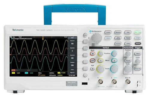 Tektronix TBS1102C 100 MHz, 2-Channel Digital Storage Oscilloscope