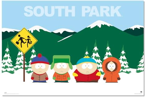 Grupo Erik Poster South Park - Laminas decorativas 61x91,5cm a todo color | Posters para pared ideal decoración habitación