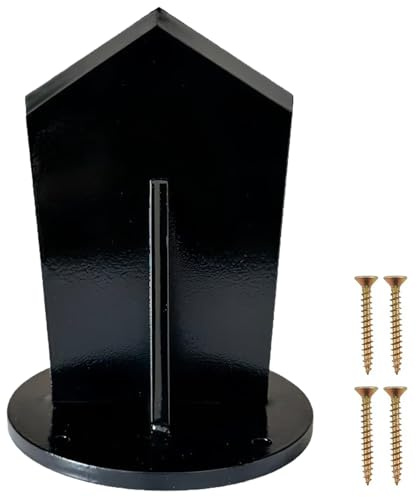 Wisyurt Fendeur de Bûches en Acier à Haute Teneur en avec 4 Vis, Outil de Fendage de Bois Efficace et Facile à Utiliser