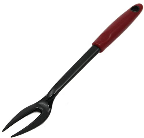 Chef Craft Select Forchetta da Cucina per Carne, plastica/Nylon, Rosso