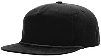 Richardson Umpqua Snapback Cap One Size Black/ Black
