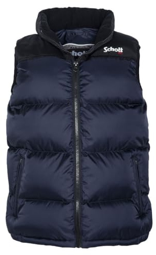 Schott NYC Mixte Enfant Utahvb Jacket, Navy, 14 Ans EU