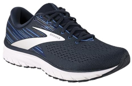 BROOKS Herren Defyance 12 Sneaker, Midnight Blue/Azure Blue/Pure White, 45.5 EU
