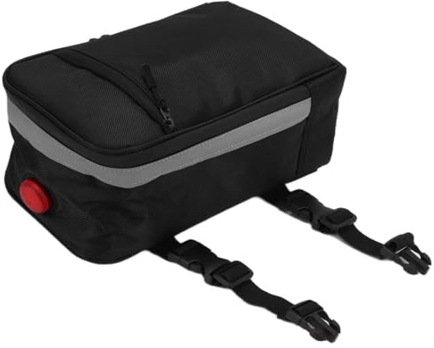 HERCHR Borsa da Bici, Borsa da Trasporto Posteriore per Portapacchi Borsa per Sedile Posteriore Impermeabile Multifunzionale per Bicicletta per Mountain Bike