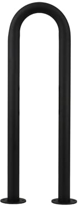 MoriaDesign Support Vélo au Sol 80 x 25 cm pour 2 Vélos, Parking Galvanisé