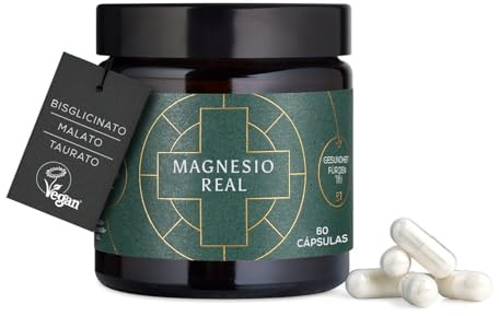 Ancient + Brave | 3-in-1 Magnesium Complex: Glycinate, Malate & Taurate | 60 Vegan Capsules | High Strength Magnesium Supplement for Sleep, Energy, Muscle & Bone Support Made in UK